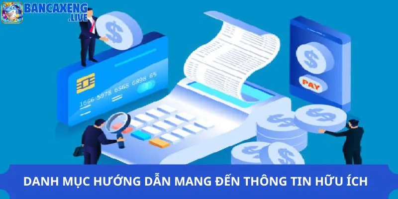 Các thông tin hữu ích trong danh mục hướng dẫn