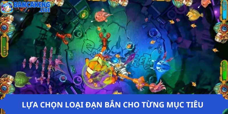 Lựa chọn loại đạn bắn cho từng mục tiêu