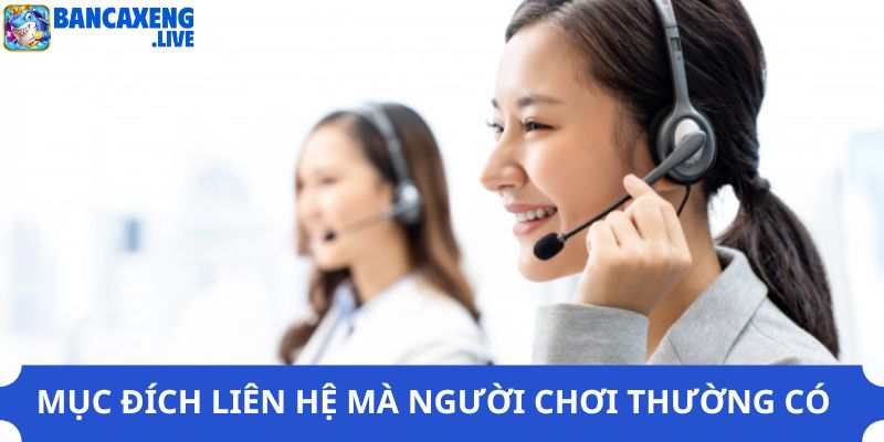 Những mục đích thường có