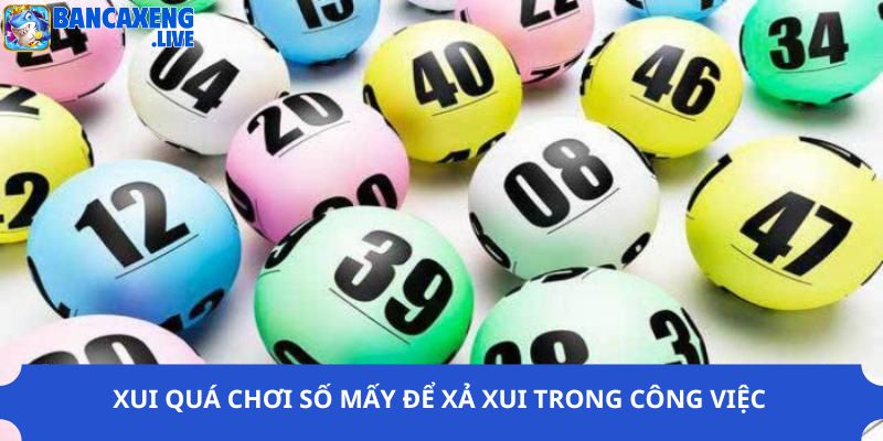 Xui quá chơi số mấy để xả xui trong công việc